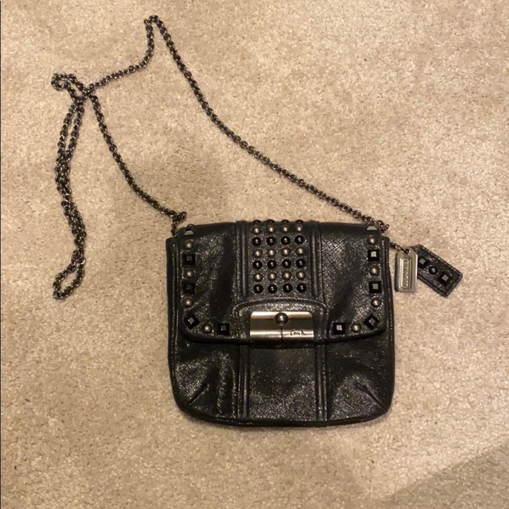 Black Coach Crossbody